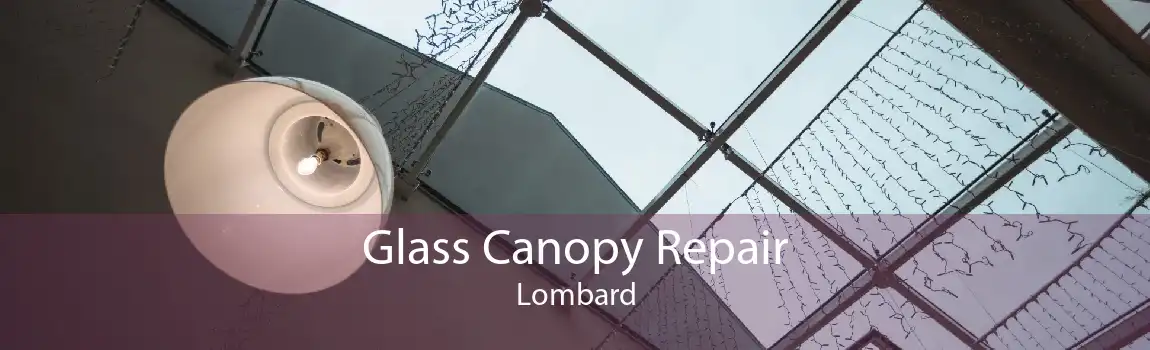 Glass Canopy Repair Lombard