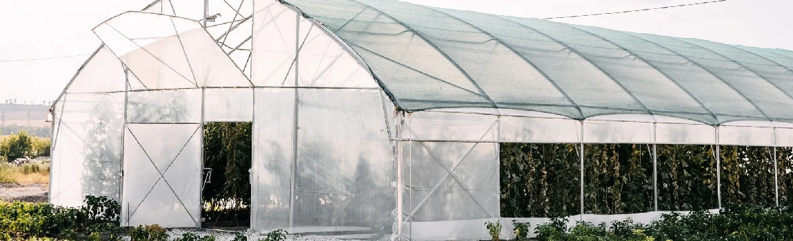 Safe And Reliable Glass Greenhouse in Lombard, Illinois